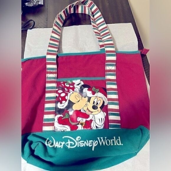 Holiday Disney Parks Tote Bag – Great Used Condition - Picture 1 of 7